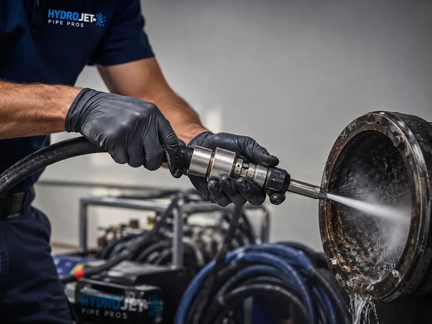 Hydro Jet Pipe Descaling in Long Beach, CA